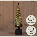 Glasbaum Diamant - Matt Schwarz