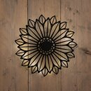 SOLAR SONNENBLUME METALL WANDAUFHÄNGER
