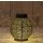 SOLAR LATERNE METALL ANTIK SCHWARZ/GOLD
