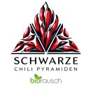 schwarze Chili Pyramiden 80g