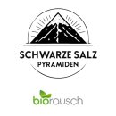 Schwarze Salz Pyramiden 1000g im Blockbodenbeutel