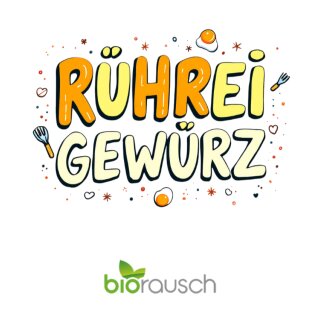 Biorausch - Rührei Gewürz 90 g