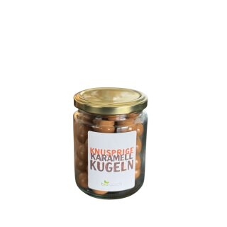 Biorausch - Knusprige Karamell Kugeln 130g