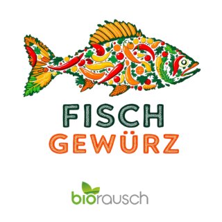 Biorausch - Fisch & Meeresfrüchte Gewürz - 100g