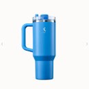 Isolier - Becher Big Cup 1,2l mit ausfahrbarem Trinkhalm...