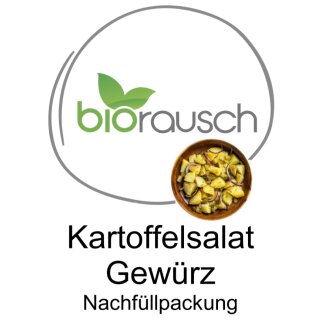 Biorausch - Kartoffelsalat Gewürz 100 g - Nachfüllpackung