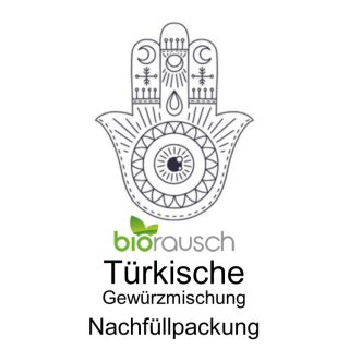 Biorausch - Türkische Gewürzmischung 70 g - Nachfüllpackung