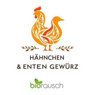 Biorausch - Hähnchen- & Entengewürz 120 g