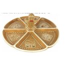Snackrondell Gingerbread - 30,5 x 12 cm