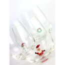 Glas Jolly Christmas - 10 x 12 cm
