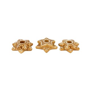 Kerzenleuchter Ginger Joy 3er Set - ø 10 x 3 cm