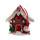 Lebkuchenhaus Leuchter 7,6 x 6,5 x 9 cm