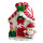 Lebkuchenhaus Leuchter 7,6 x 6,5 x 9 cm