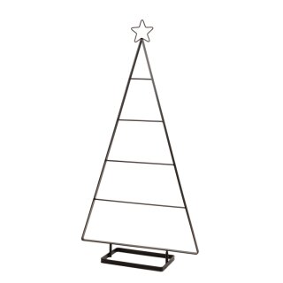 METALL TANNE MIT STÄNDER 110CM Hoch